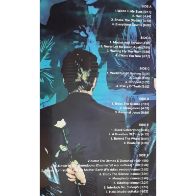 Depeche Mode - 3 LP - BOX - Zürich 1990 - Blue Marbled Vinyl