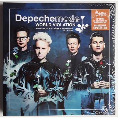 Depeche Mode - 3 LP - BOX - Zürich 1990 - Orange Vinyl