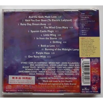 Hendrix, Jimi - CD - JAP - In Form The Strom - PROMO - SEALED