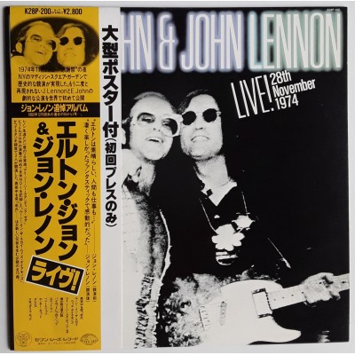 John, Elton - LP - JAP - Live! 28th November 1974 + John...