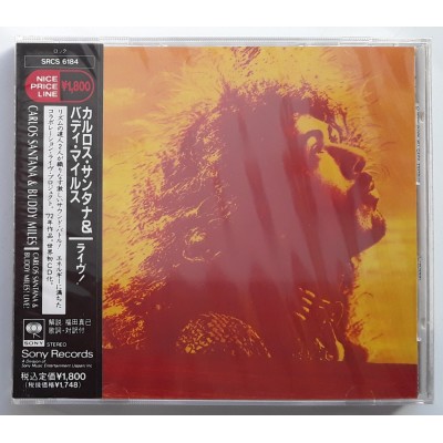 Santana & Bluddy Miles - CD - JAP - Live! - PROMO - SEALED