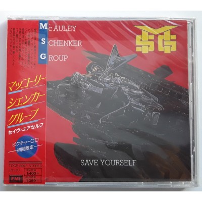 McAuley Schenker Group - CD - JAP - Save Yourself - PROMO - SEALED