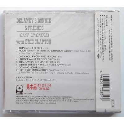 Clapton, Eric - Delaney & Bonnie & Friends - CD - JAP - On Tour With Eric Clapton - PROMO - SEALED