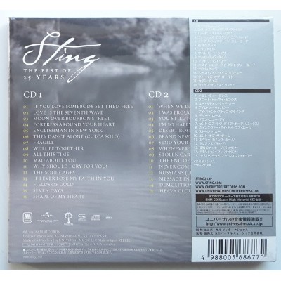 Sting - Police - 2 CD - JAP - The Best of 25 Years - SEALED