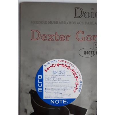 Gordon, Dexter - LP - JAP - Doin' Allright - PROMO - SEALED