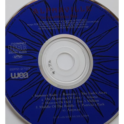 Alphaville - CD - JAP - The Breaking Blue - PROMO