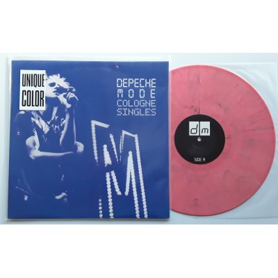 Depeche Mode - LP - Cologne Singles - Rosa / Black Vinyl