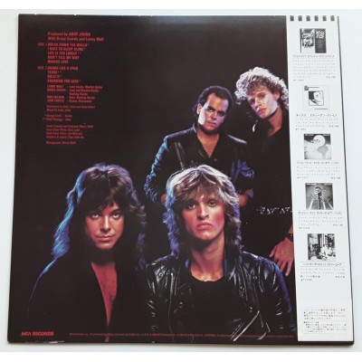 Stone Fury - LP - JAP - Burns Like A Star - PROMO