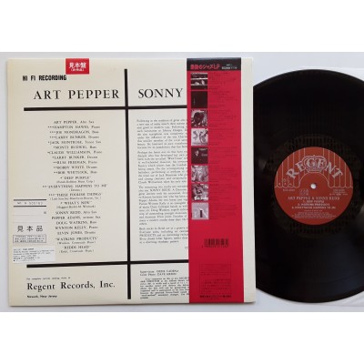 Redd, Sonny - LP - JAP - Sonny Redd / Art Pepper - PROMO