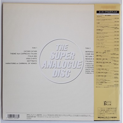 Mantovani And His Orchestra - LP - JAP - Italia Mia - THE SUPER ANALPGUE DISC