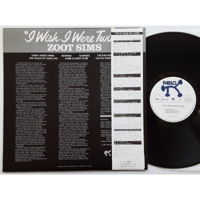 Sims, Zoot - LP - JAP - I Wish I Were Twins - PROMO