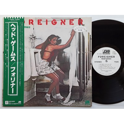Foreigner - LP - JAP - Head Games - WHITE LABEL PROMO