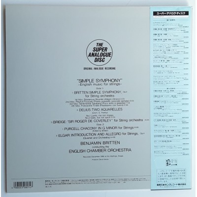 Simple Symphony - LP - JAP - Englisch Music For Strings - THE SUPER ANALOGUE DISC