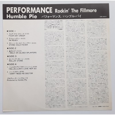 Humble Pie - 2 LP - JAP - Humble Pie - PROMO