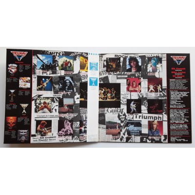 Triumph - 2 LP - JAP - Stages - PROMO