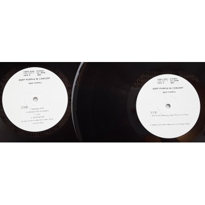 Deep Purple - 2 LP - JAP - Deep Purple In Concert - WHITE LABEL PROMO