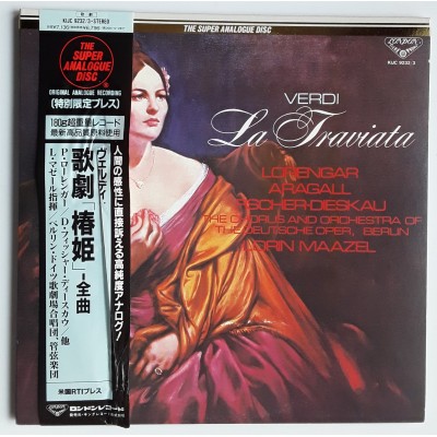 Verdi - 2 LP - JAP - La Traviata - THE SUPER ANALOGUE DISC