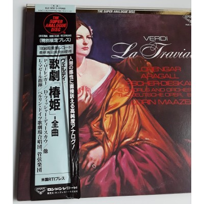 Verdi - 2 LP - JAP - La Traviata - THE SUPER ANALOGUE DISC