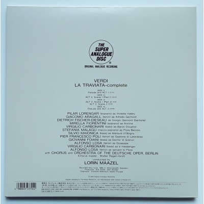 Verdi - 2 LP - JAP - La Traviata - THE SUPER ANALOGUE DISC