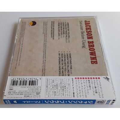 Browne, Jackson - CD - JAP - Saturate Before Using