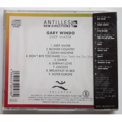 Windo, Gary - CD - JAP - Deep Water - PROMO - SEALED