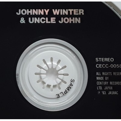 Winter, Johnny - CD - JAP - Johnny Winter & Uncle Jon - PROMO