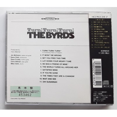 Byrds, The - CD - JAP - Turn! Turn! Turn! - PROMO