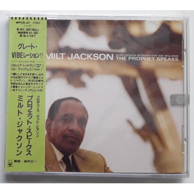 Jackson, Milt - CD - JAP - The Prophet Speaks - PROMO -...