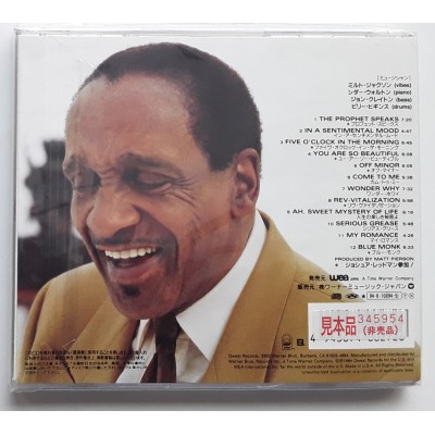Jackson, Milt - CD - JAP - The Prophet Speaks - PROMO - SEALED