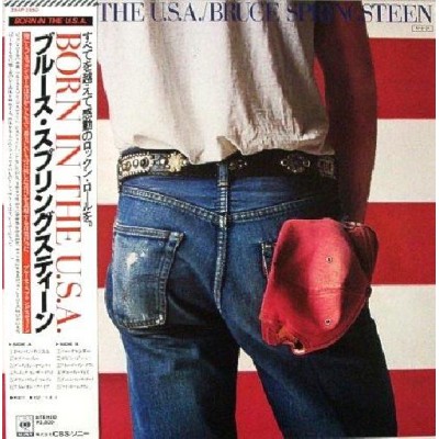 Springsteen, Bruce - LP - JAP - Born In The USA - White BIG OBI