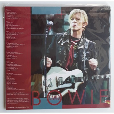 David Bowie - 3 LP - A Flare Glides over Minneapolis - Translucent Red Vinyl