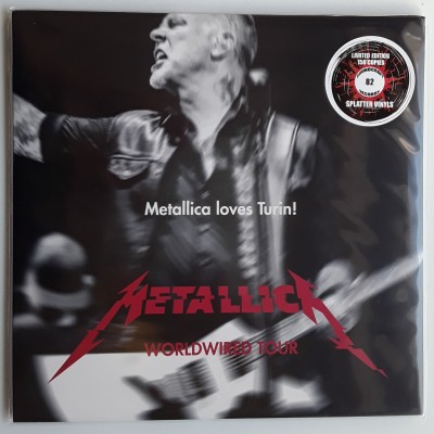 Metallica - 3 LP - Metallica loves Turin! - Splatter Vinyl