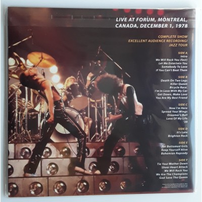 Queen - 3 LP - You Are Just Terrific! - Gold Vinyl with velvet Cover