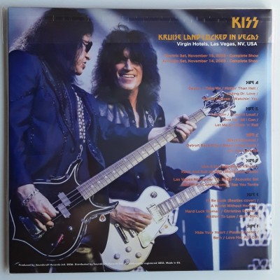 KISS - 3 LP - Kruse Land-Locked in Vegas - Splatter Vinyl