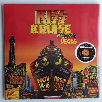 KISS - 3 LP - Kruse Land-Locked in Vegas - Orange Vinyl
