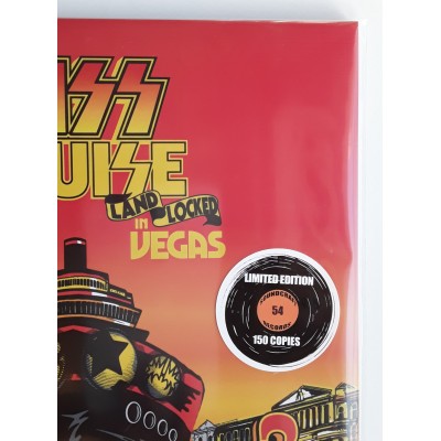 KISS - 3 LP - Kruse Land-Locked in Vegas - Orange Vinyl