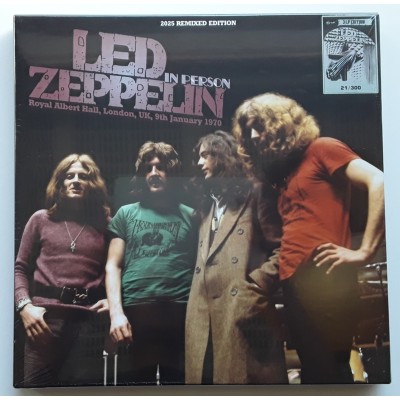 LED ZEPPELIN - 3 LP - BOX - In Person - Color Vinyl