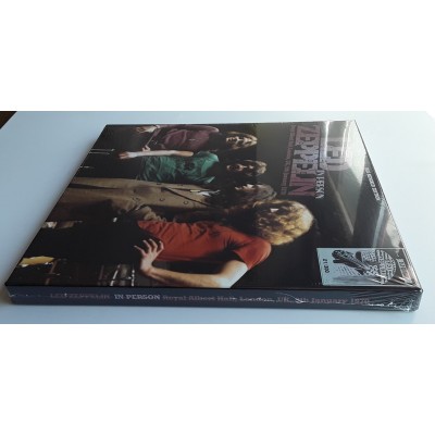 LED ZEPPELIN - 3 LP - BOX - In Person - Color Vinyl