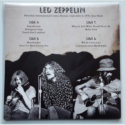 Led Zeppelin - 2 LP - Lotta Love In Honolulu - Blue Vinyl
