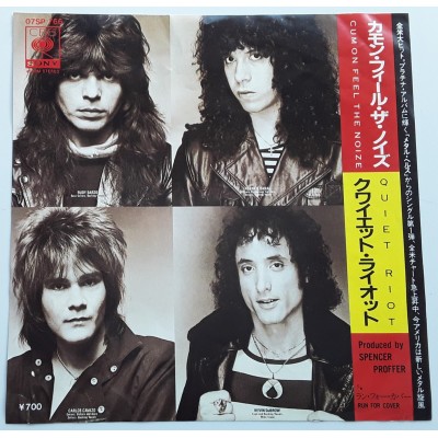 Quiet Riot - 7" JAP - Cumon Feel The Noize