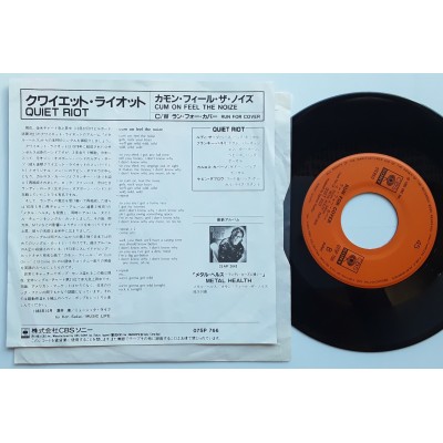 Quiet Riot - 7" JAP - Cumon Feel The Noize