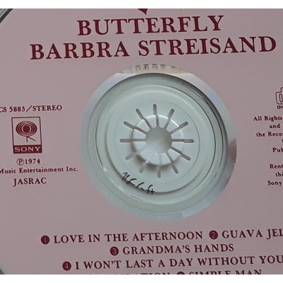Streisand, Barbara - CD - JAP - Butterfly - PROMO
