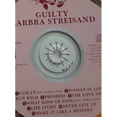 Streisand, Barbra - CD - JAP - Guilty - PROMO