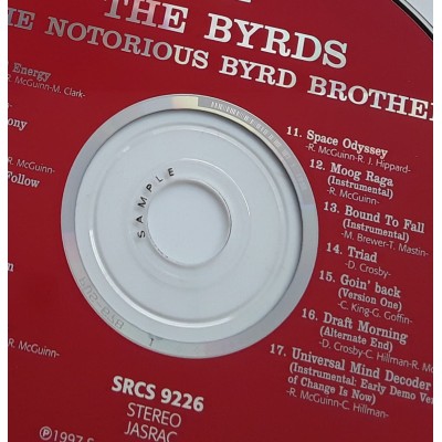 Byrds, The - CD - JAP - The Notorious Byrds - PROMO