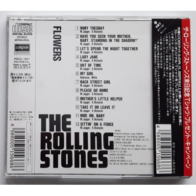 Rolling Stones - CD - JAP - Flowers