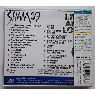 Sham 69 - CD - JAP - Live And Loud!
