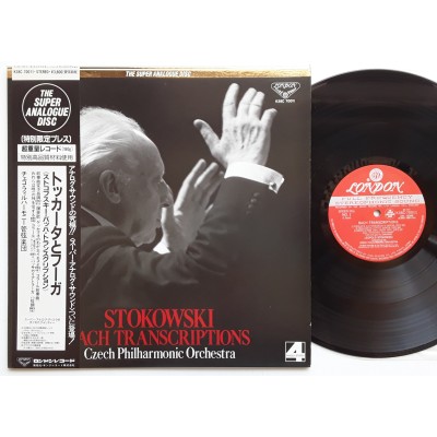Stokowski - LP - JAP - BachTranscriptions - THE SUPER ANALOGUE DISC