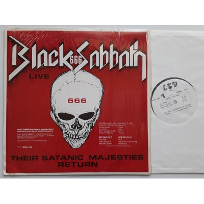 Black Sabbath - LP - Live 1980 US Tour