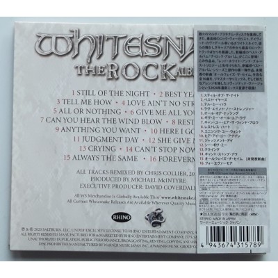 Whitesnake - CD - JAP - The Rock Album