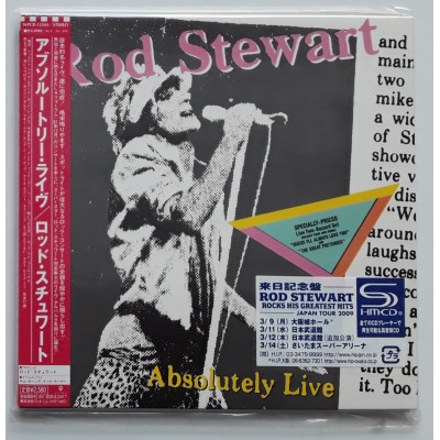 Stewart, Rod - CD - JAP - Absolutely Live - PROMO - SEALED